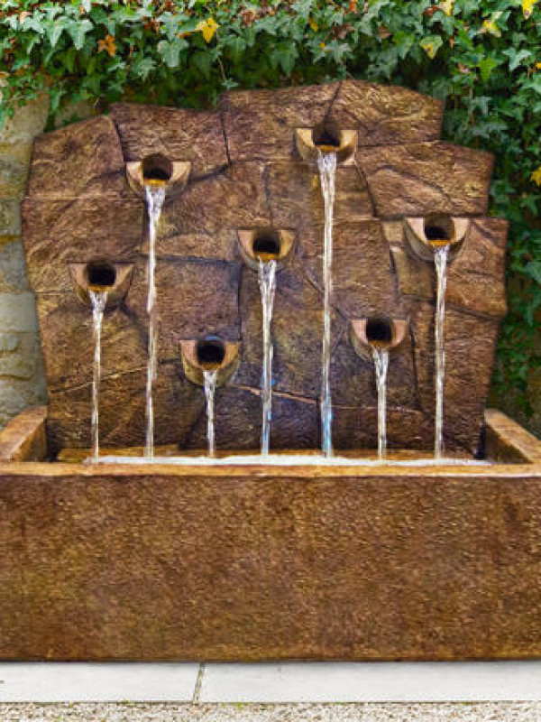 Rock Wall Fountain