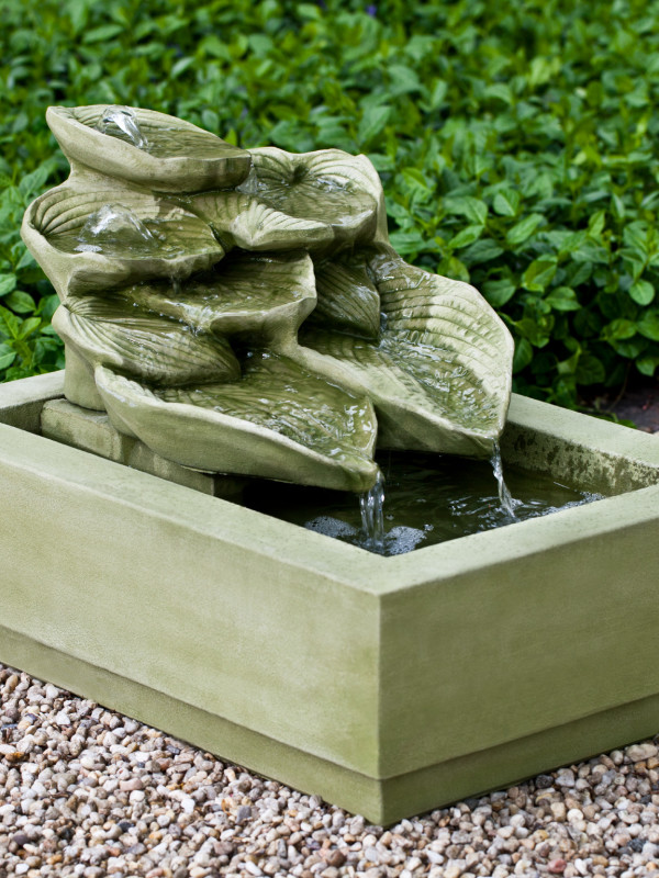 Cascading Hosta Fountain