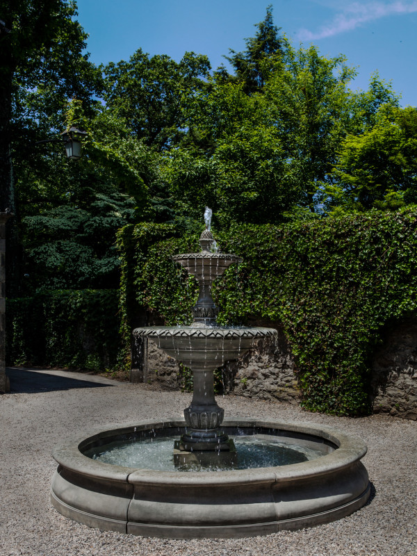 Charleston Fountain in Basin