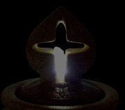 5332F2x-Antique-Cross-Bubbler-Fountain—Night