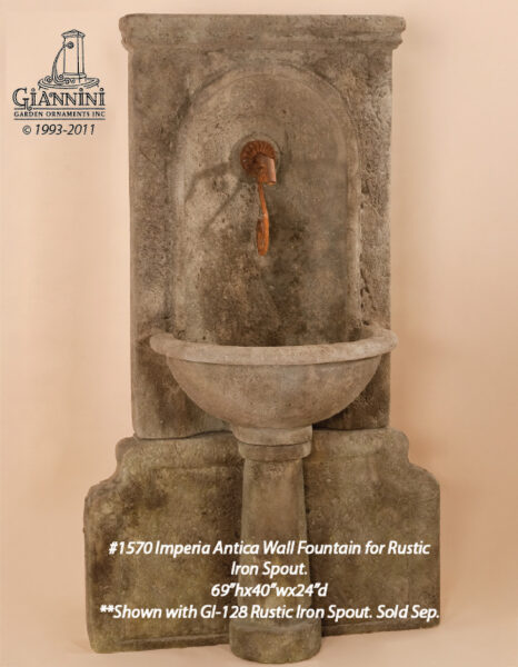 Giannini Wall Fountain