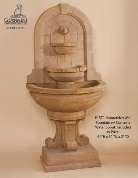 Giannini Wall Fountain