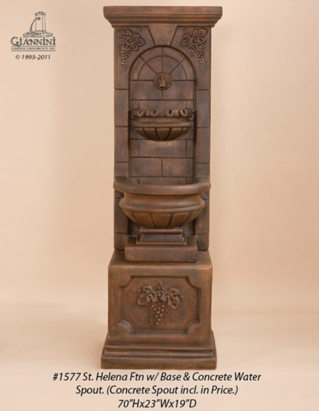 Giannini Wall Fountain