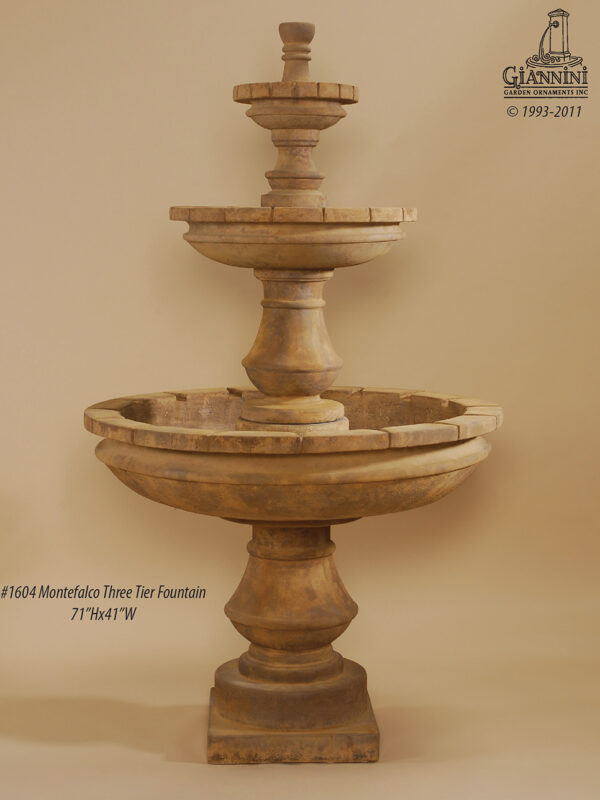 Montefalco Three Tier Fountain
