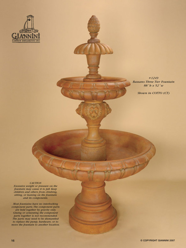 Bassano Three Tier Fountain