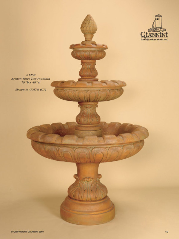 Ariston Three Tier Fountain