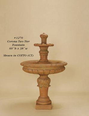 Corona Two Tier Fountain