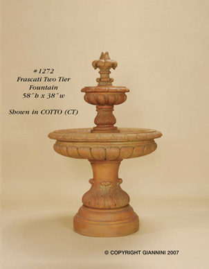 Frascatti Two Tier Fountain