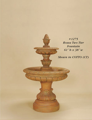 Rosea Two Tier Fountain