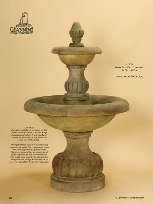 Isola Two Tier Fountain