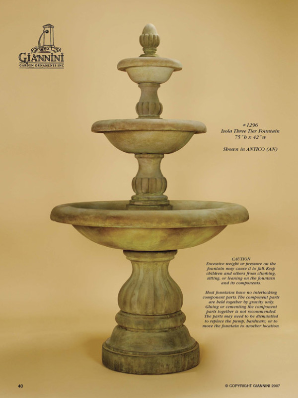 Isola Three Tier Fountain