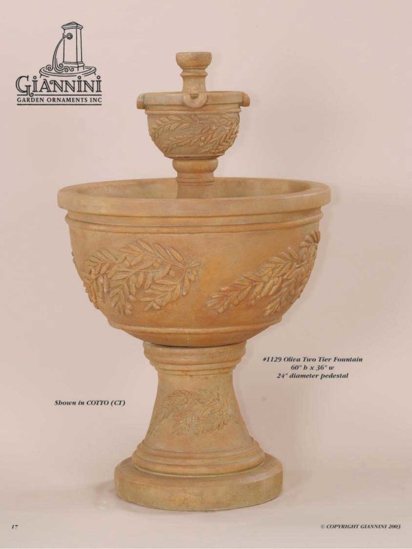 Oliva Two Tier Fountain