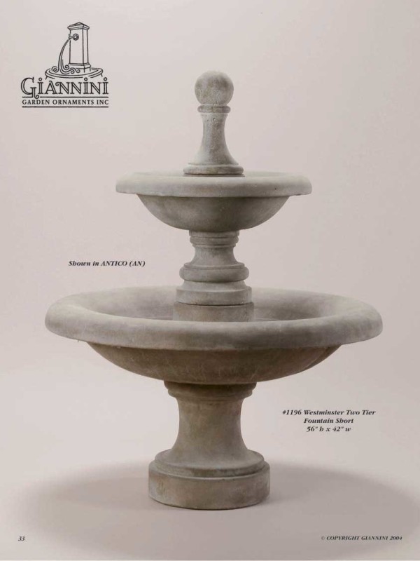 Westminster Two Tier Fountain Short