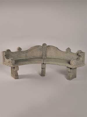 Venetian Curved Bench