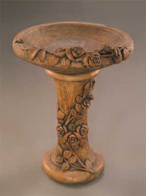 Climbing Roses Birdbath