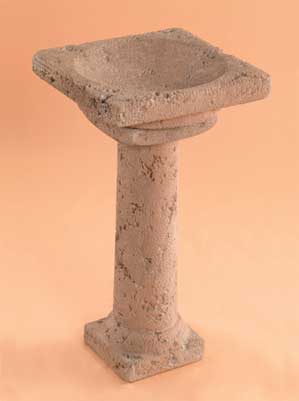 Old World Birdbath