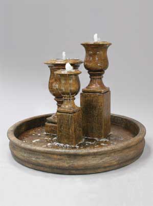 Elegant Urn Trio Fountain