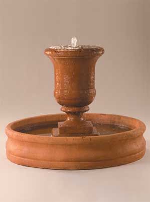 Tall Urn Fountain, Medium