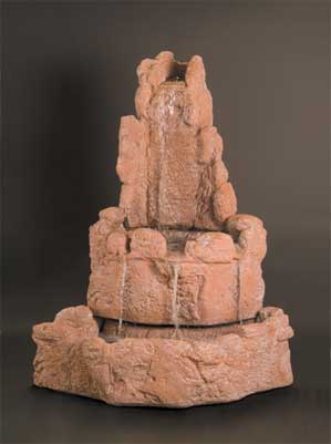 Corner Rock Fountain, Medium