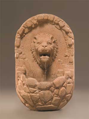 Lion Wall Fountain, Small