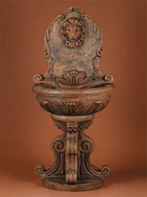 Classic Lion Wall Fountain