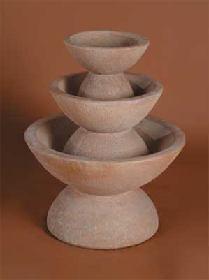 Color Bowl Fountain, 3-Tier