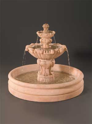 Vesuvio Fountain with 46" Basin