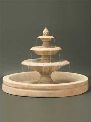 Venetian Fountain with 98" AWC Basin