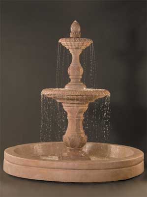 Four Seasons Fountain with 98" AWC Basin