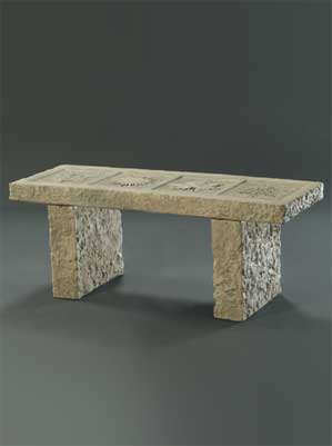 Four Seasons Granite Bench