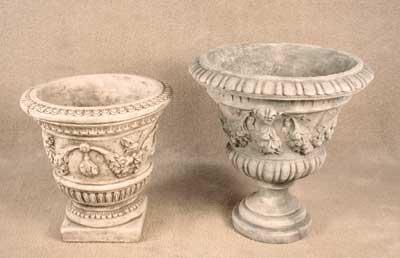 Garland Planter and Garland Urn