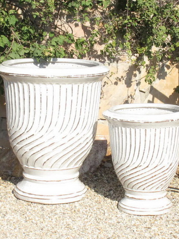 French Urns White Ceramic