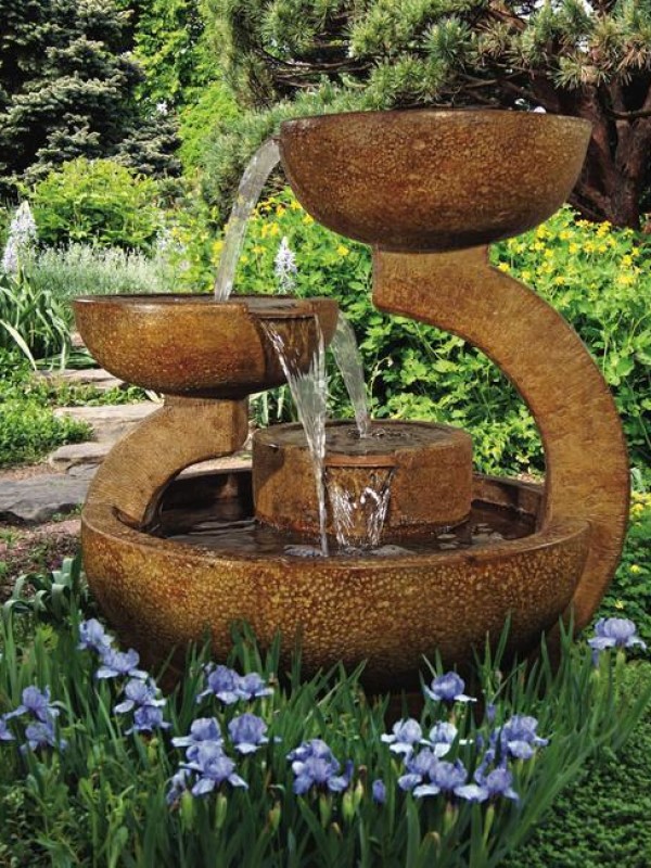 Zen Three-bowl Fountain