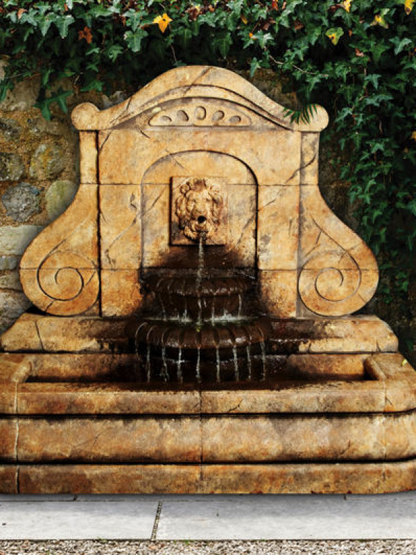 Avignon Lion Fountain