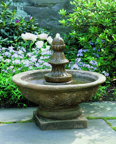 Vintage Bordine Finial Fountain
