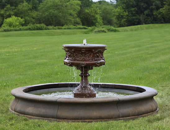 Smithsonian Morning Glory Urn Fountain