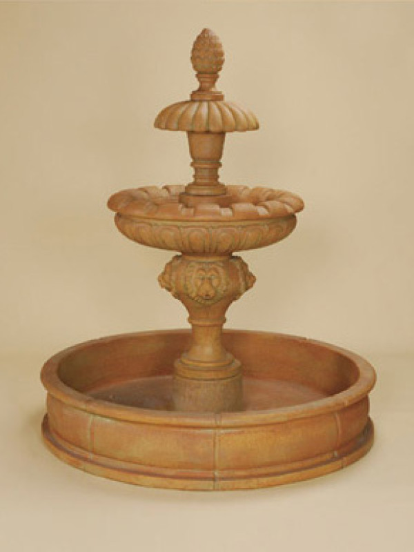 Laurent Two Tier Pond Fountain