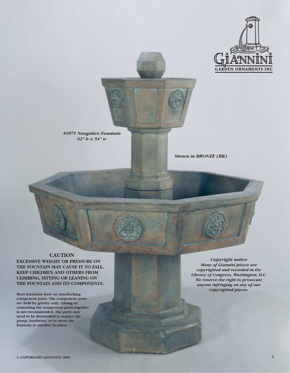 Neogotico Fountain