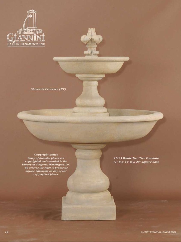 Belair Two Tier Fountain