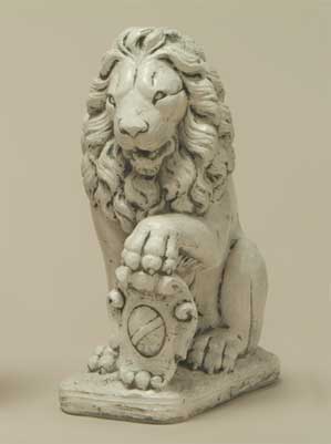 Lion with Shield, Left-Paw