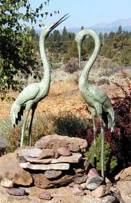 Large Cranes (Pair)