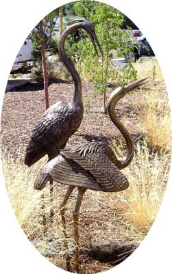 Medium/Large Herons (Pair)