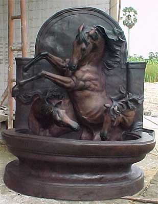 Horse Wall Fountain