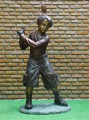 Boy in Backswing