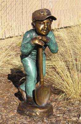 Boy with Shovel