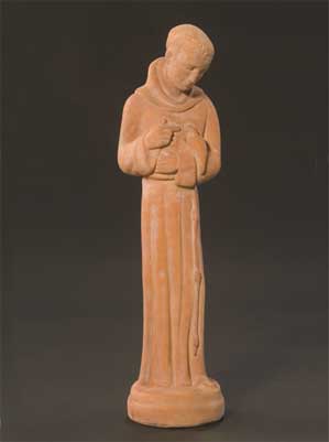 St. Francis with Dove, Medium