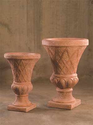 Criss Cross Urn