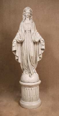 Our Lady of Grace with Pedestal