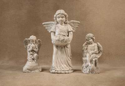 Angel Dove, Angel Garden Basket, Crying Angel