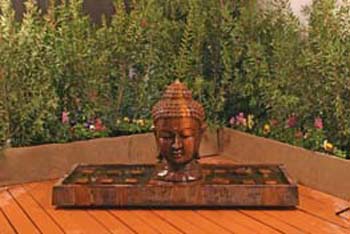 Buddha Head Fountain (L)